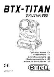 Briteq B04378 Bedienungsanleitung