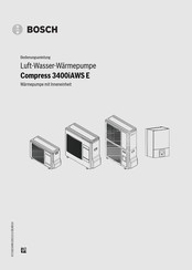 Bosch Compress 3400i AWS Bedienungsanleitung