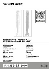 Silvercrest 352685 2010 Bedienungsanleitung
