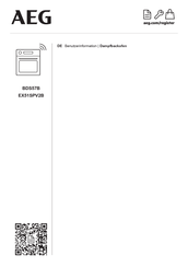 AEG BDS57B Benutzerinformation
