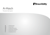 BraunAbility A-Hatch Gebrauchsanweisung