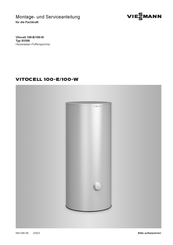 Viessmann VITOCELL 100-E Montage- Und Serviceanleitung
