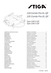 Stiga 110 Combi Pro EL QF Gebrauchsanweisung