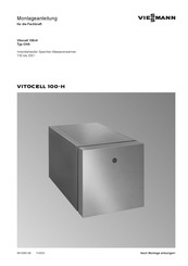 Viessmann Vitocell 100-H CHA Montageanleitung