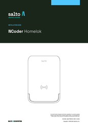 Salto NCoder Installationsanleitung