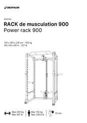 Decathlon 8902450 Bedienungsanleitung