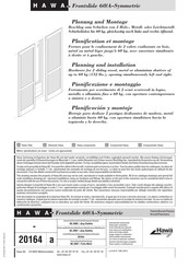 Hawa Frontslide 60/A-Symmetric Planung Und Montage