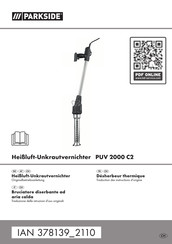 Parkside 378139 2110 Originalbetriebsanleitung