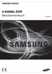 Samsung TECHWIN SDS-P3040 Benutzerhandbuch