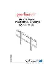 peerless-AV SF650 Bedienungsanleitung