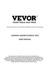 VEVOR 120916 Benutzerhandbuch