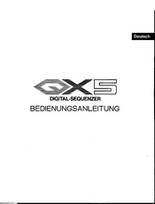 Yamaha QX5 Bedienungsanleitung