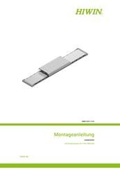 Hiwin LMSA11 Montageanleitung