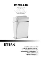 Kobra 240 Betriebsanleitung