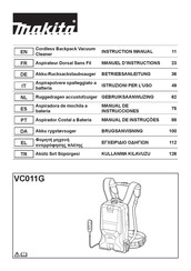 Makita VC011GZ Betriebsanleitung