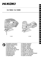 HIKOKI CJ18DBWPZ Bedienungsanleitung