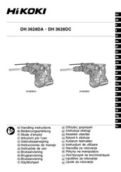 HIKOKI DH3628DAWRZ Bedienungsanleitung