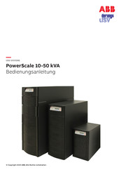 ABB PowerScale 10 Bedienungsanleitung