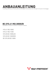 SW-Motech SysBag 15 Anbauanleitung