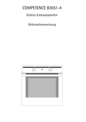 AEG COMPETENCE B3051-4 Gebrauchsanweisung