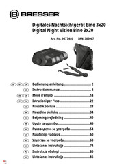 Bresser Digital Night Vision Bino 3x20 Bedienungsanleitung