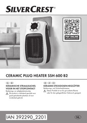 Silvercrest SSH 600 B2 Bedienungs- Und Sicherheitshinweise