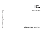thomann Pyrit 112 Sub A Bedienungsanleitung