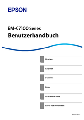 Epson WorkForce Pro EM-C7100DWF Benutzerhandbuch