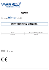 Vwr VisiScope 384 Serie Bedienungsanleitung