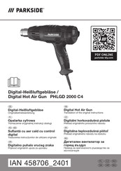 Parkside 458706 2401 Originalbetriebsanleitung