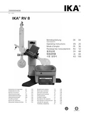 IKA RV 8 flex Betriebsanleitung