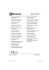 EINHELL TE-COL 18/27 Li Originalbetriebsanleitung