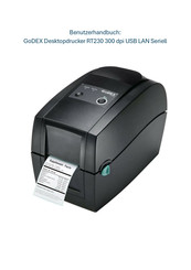 Godex RT230 Benutzerhandbuch