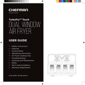 Chefman TurboFry Touch RJ38-SQPF-45TDB Bedienungsanleitung