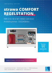Strawa COMFORT REGELSTATION FBR-S10-18-V-W1-WMZ-C69-EGO Bedienungsanleitung