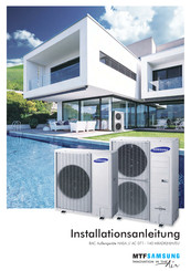 Samsung NASA AC 100 MXADNH/EU Installationsanleitung