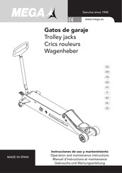 Mega T15 Gebrauchs- Und Wartungsanleitung