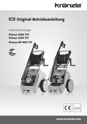 Kranzle Primus-RP 900 TST Originalbetriebsanleitung