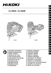 HIKOKI CJ36DAWRZ Bedienungsanleitung