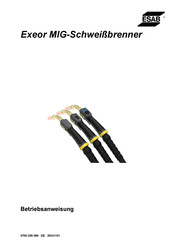 ESAB Exeor MIG Betriebsanweisung