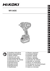 HIKOKI WR 36DE Bedienungsanleitung