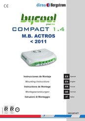 dirna Bergstrom bycool green line COMPACT 1.4 Montageanweisungen