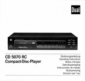 Dual CD 5070 RC Bedienungsanleitung