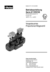 Parker D 1FB EE Serie Betriebsanleitung