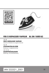 Silvercrest BL DB 1800 B3 Bedienungs- Und Sicherheitshinweise