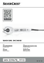 Silvercrest SHC 240 B2 Bedienungsanleitung