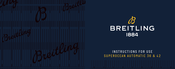 Breitling SUPEROCEAN AUTOMATIC 36 Bedienungsanleitung