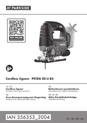 Parkside 356353 2004 Originalbetriebsanleitung