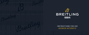 Breitling AVENGER AUTOMATIC Bedienungsanleitung