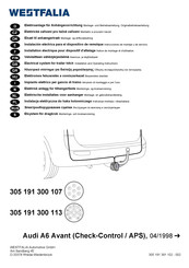 Westfalia 305 191 300 107 Montage- Und Betriebsanleitung